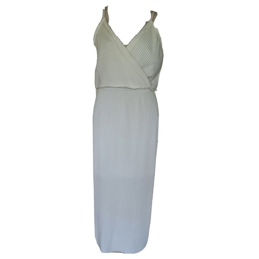 Bec And Bridge Sleeveless Pleated Midi Dress Sz 10 - Picture 1 of 4